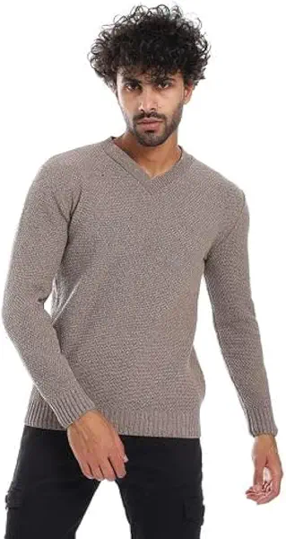 سعر ومواصفات CAESAR - سيزر CAESAR Mens Wool Mens Pullover With V Neck Pullover (B0CLVQXR2V) على Amazon EG