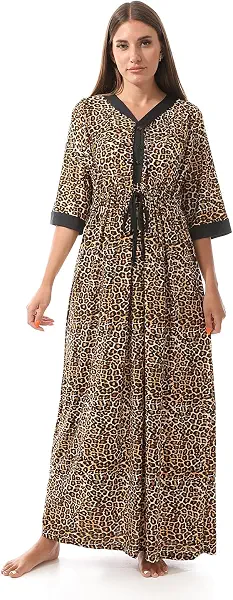 سعر ومواصفات CAESAR - سيزر CAESAR Womens Galabia Short Sleeves With Multi Pattern Galabia Short Sleeves With Multi Pattern (B0D4M296LB) على Amazon EG