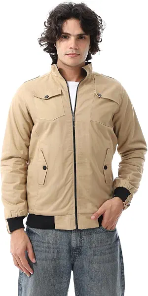 سعر ومواصفات CAESAR - سيزر جاكيت جبردين مبطن بسوستة للرجال من سيزر (B0DHZG873W) على Amazon EG