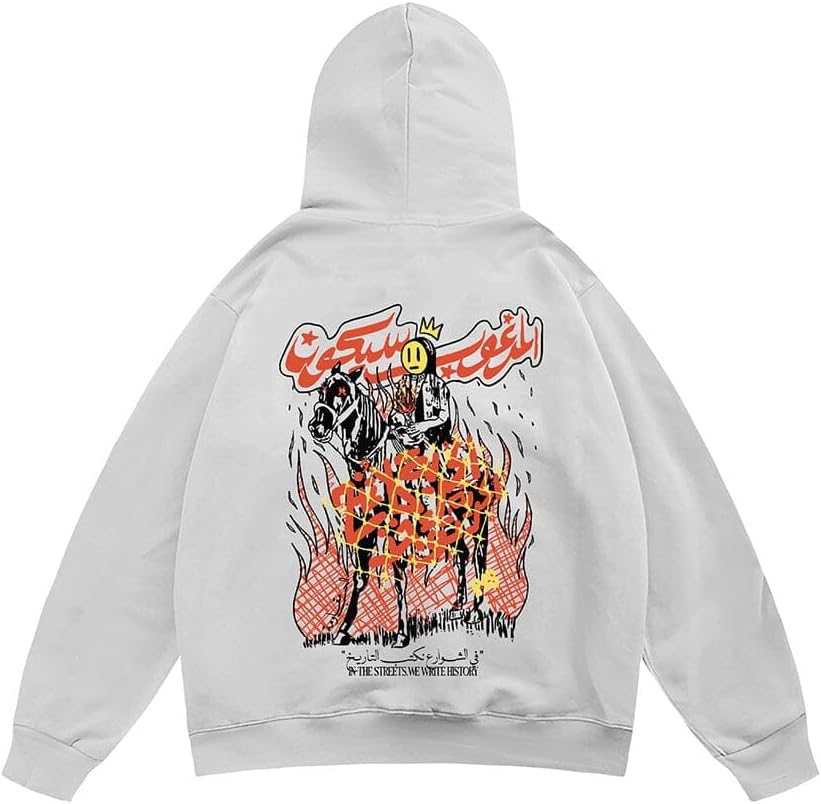 سعر ومواصفات ان يور شوز In Your Shoe Unisex Adult Oversized Hoodie Hooded Sweatshirt (B0HM41C7C1) على Amazon EG