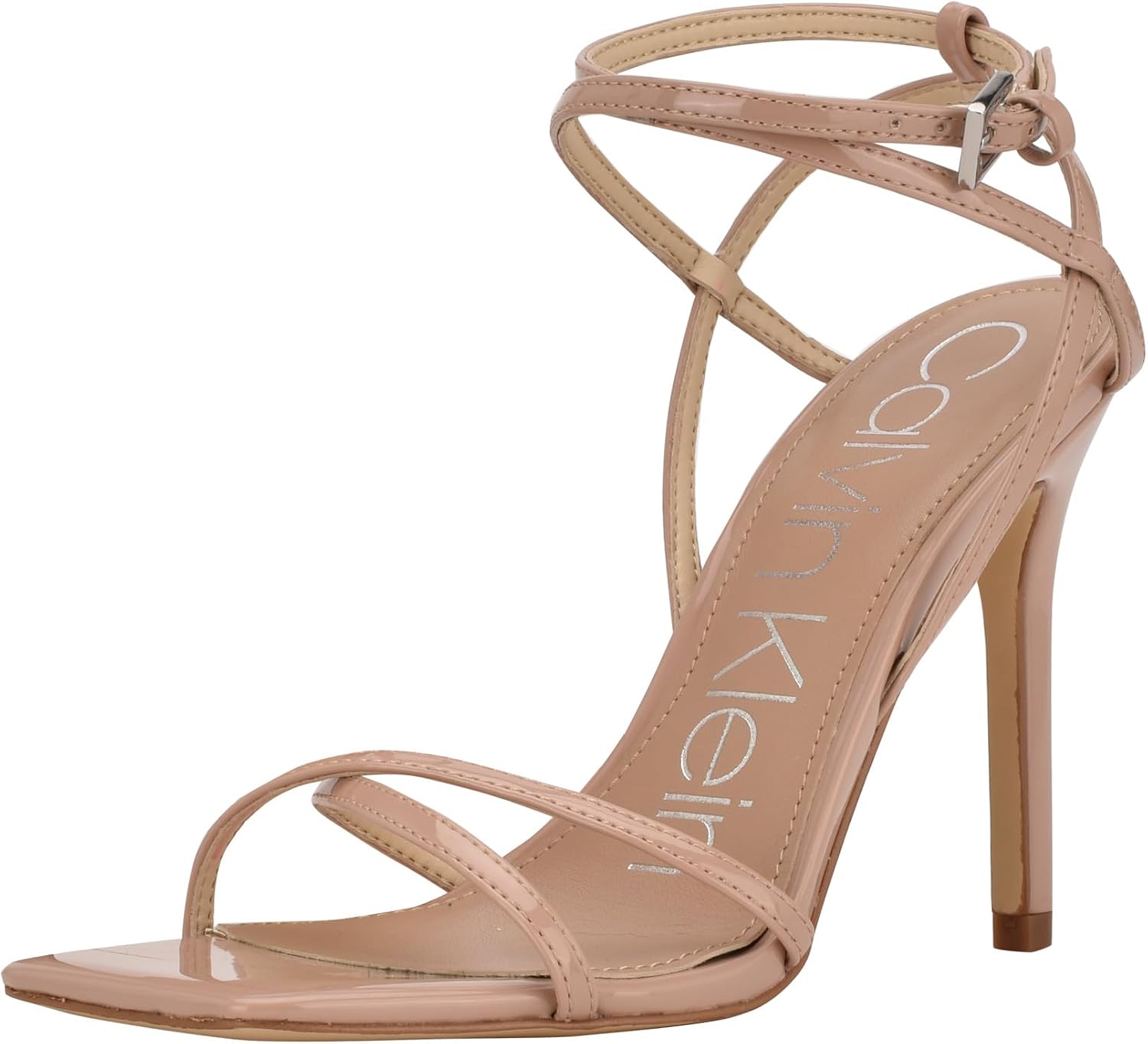 سعر ومواصفات Calvin Klein Women's Tegin Heeled Sandal, Barley Nude 110, 8.5 (B09JB1D8ZF) على Amazon EG