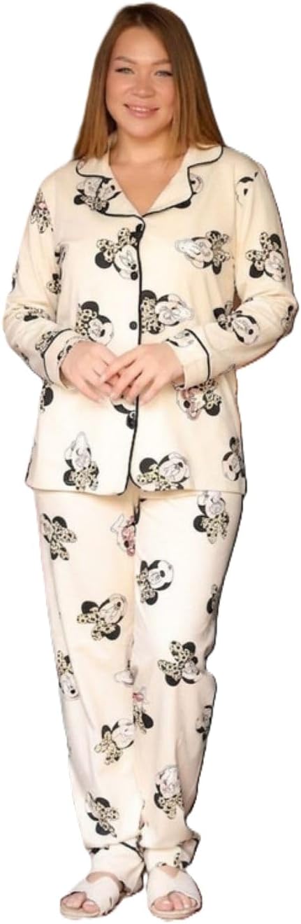 سعر ومواصفات Caramel Womens Caramel pajama for women - 8081-26 Pajama Set (B0HHNMVZRF) على Amazon EG