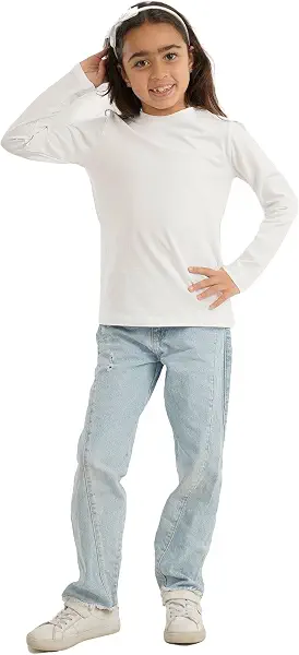 سعر ومواصفات CARINA Girls Crew Neck Long Sleeves Classic (pack of 1) (B0DKJY4Y3L) على Amazon EG