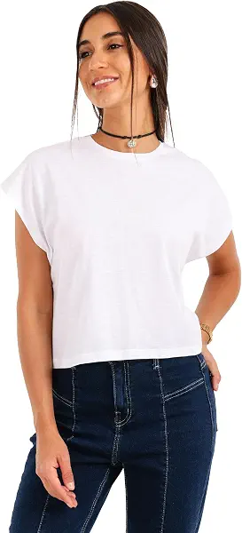 سعر ومواصفات CARINA Womens Basic Cotton T-Shirt Classic (pack of 1) (B0GNMSNFX3) على Amazon EG