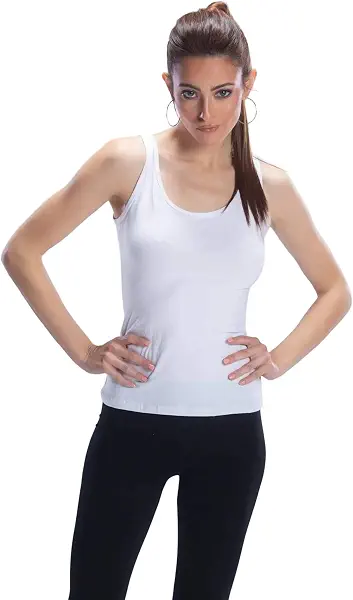 سعر ومواصفات CARINA Womens Cotton Basic Tank Top (B08XRS183T) على Amazon EG