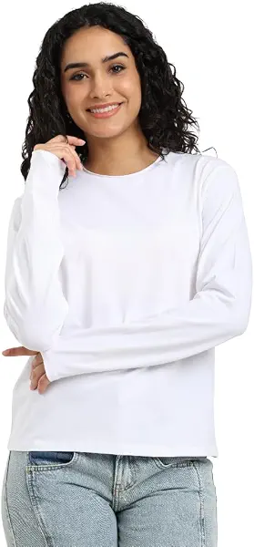 سعر ومواصفات CARINA Womens Solid Long Sleeves T-Shirt Classic (pack of 1) (B0GNMSRX2T) على Amazon EG
