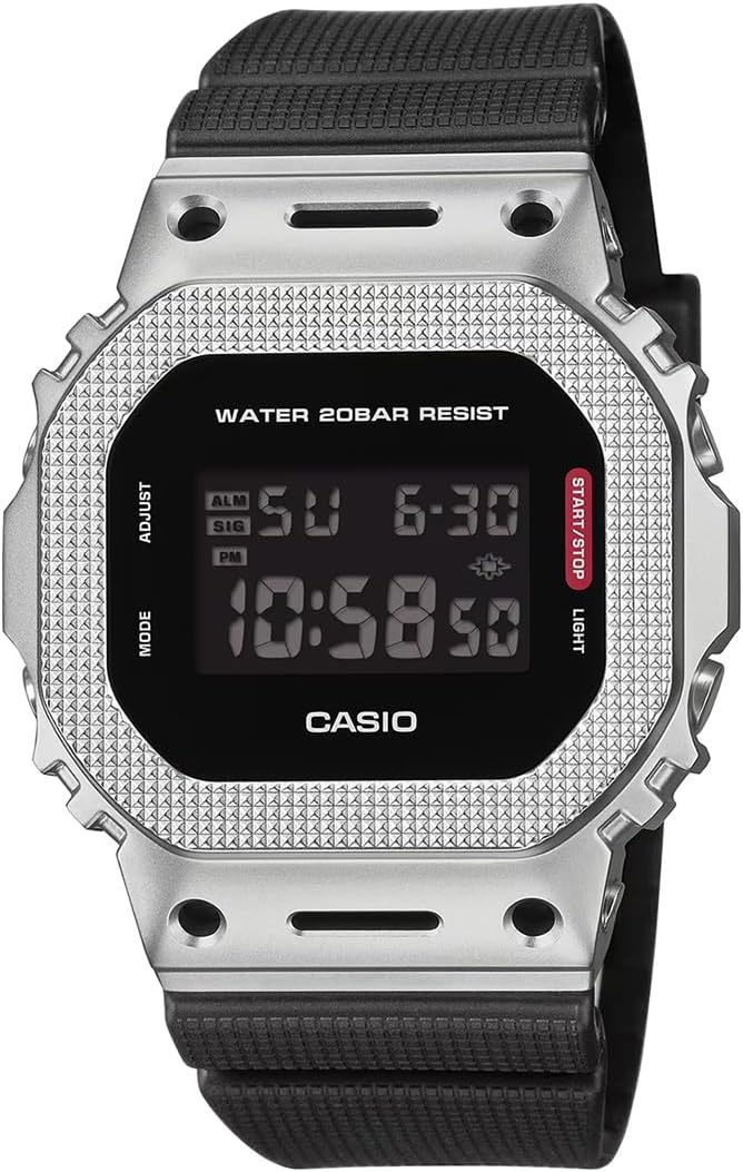 سعر ومواصفات كاسيو Casio G-Shock GM-5600M-1DR Digital Black Watch Men (G1766) (B0G58JNPZ2) على Amazon EG
