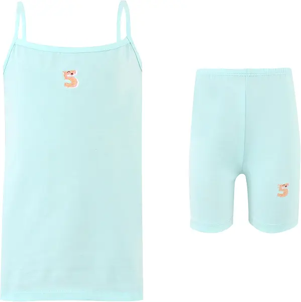 سعر ومواصفات Charmaine Girls Underwear Set (Camisole & Boxer) (pack of 1) (B0B4PQCY56) على Amazon EG