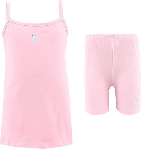 سعر ومواصفات Charmaine Girls Underwear Set (Camisole & Boxer) (pack of 1) (B0D5BPB5CR) على Amazon EG