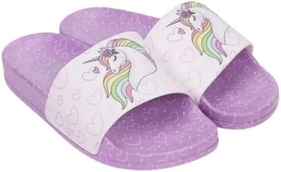سعر ومواصفات Chicago Cubs girls Unicorn Hearts Slide Sandal (B0D26T5NR5) على Amazon EG