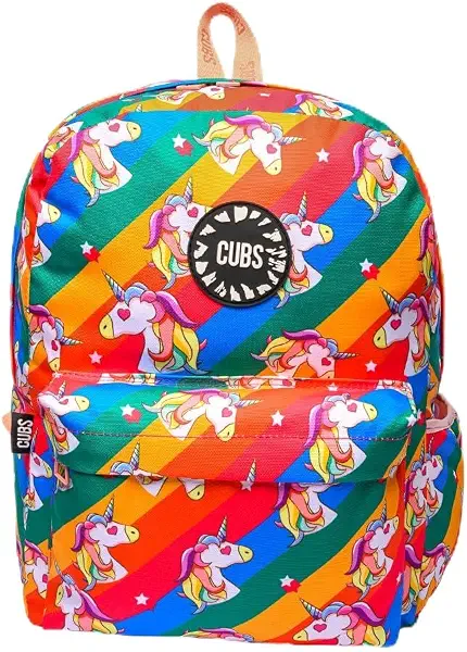 سعر ومواصفات Chicago Cubs حقيبة ظهر بتصميم قلب وحيد القرن للصغار من كابس (B0FJMN3S4H) على Amazon EG