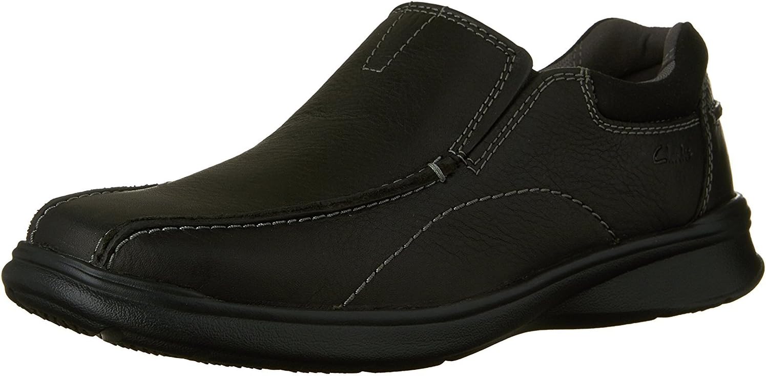 سعر ومواصفات Clarks Men's Cotrell Step Slip-On Loafer, Black, 8.5 Wide / 41.5 EU Wide (B01ACQYAVQ) على Amazon EG