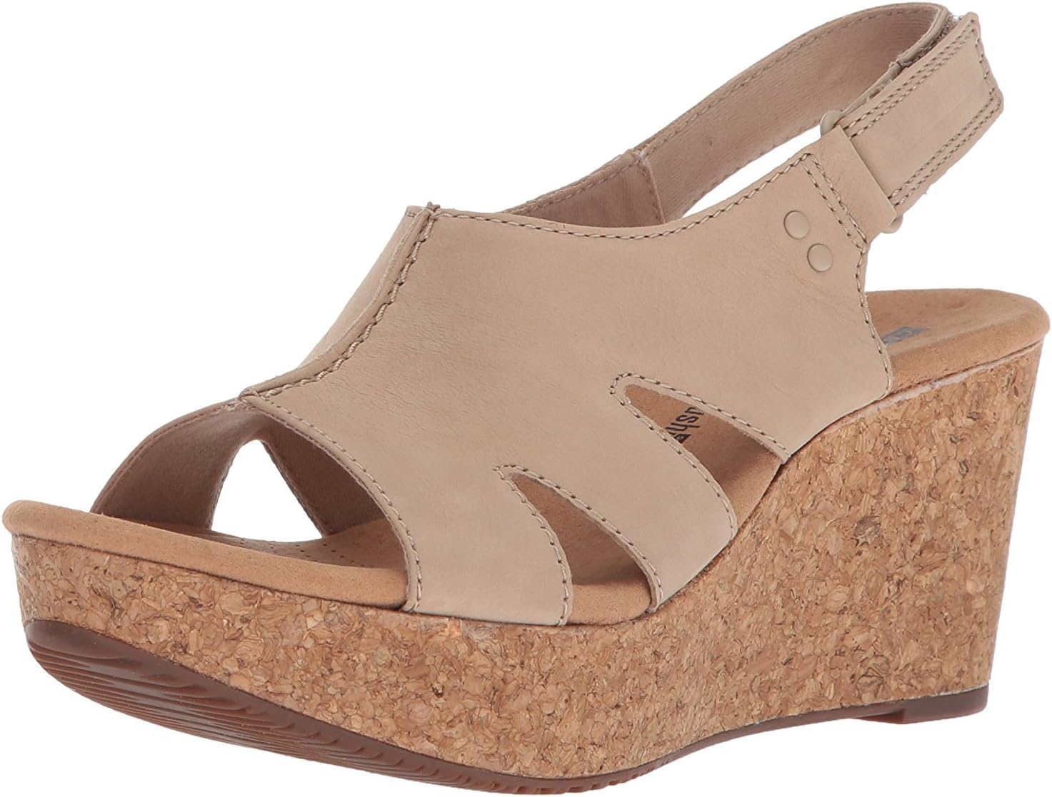 سعر ومواصفات Clarks Women's Annadel Bari Platform, US, Sand Nubuck, 5.5 UK Wide (B079CP284P) على Amazon EG