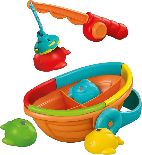 سعر ومواصفات Clementoni 17688 Baby Clementoni - Logic Game Fishing Set, Colourful Recycled Material Bath Toy, Fishing Game with Magnets, for Toddlers from 12 Months (B09RSR71JC) على Amazon EG