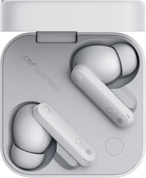 سعر ومواصفات CMF by Nothing Buds Pro 2 Wireless Earbuds with Hi-Fi Sound, 50 dB Active Noise Cancellation, 6 HD Microphones, Space Audio Effect, 2025 - Light Grey (B0F5B2D2YY) على Amazon EG