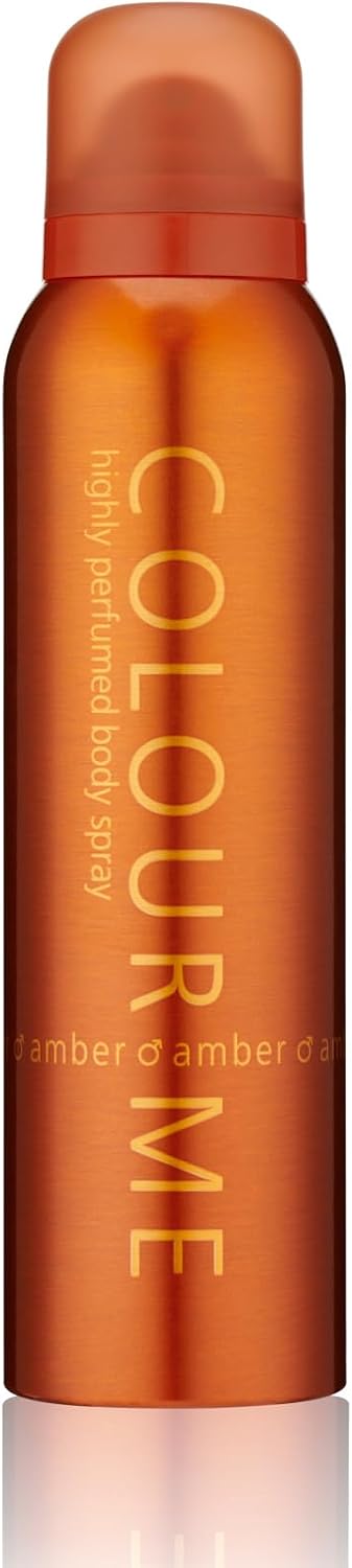 سعر ومواصفات Colour Me Body Spray For Men Amber 150Ml (B0G13JLYMS) على Amazon EG