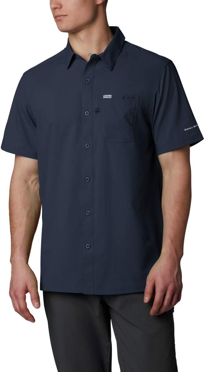 سعر ومواصفات كولومبيا Columbia Mens Short Sleeve Button-down-shirts Slack Tide™ Camp Shirt (B07DQFGBZL) على Amazon EG