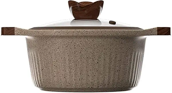 سعر ومواصفات Cookin Aboud Granite die-cast Pot 20 CM - Beige (B09V33GNNV) على Amazon EG