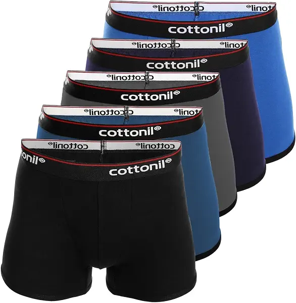 سعر ومواصفات Cottonil Set of 5 Everyday Boxer - Multi color (B0CQ5G1JG9) على Amazon EG