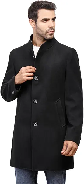 سعر ومواصفات Coup Mens Coat Wool Coat (pack of 1) (B09NS9M4JS) على Amazon EG