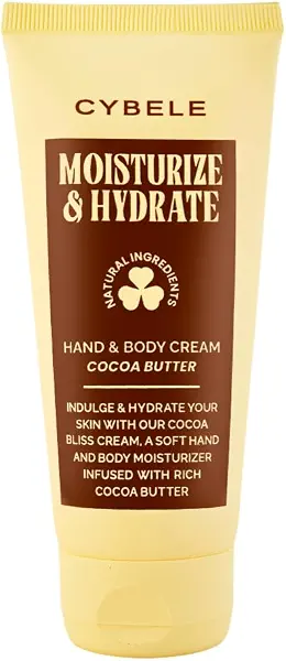 سعر ومواصفات Cybele Hand & Body Cream 75ml - Cocoa Bliss - Intensive Moisturizing with Cocoa Butter (B0GVNK7TFP) على Amazon EG