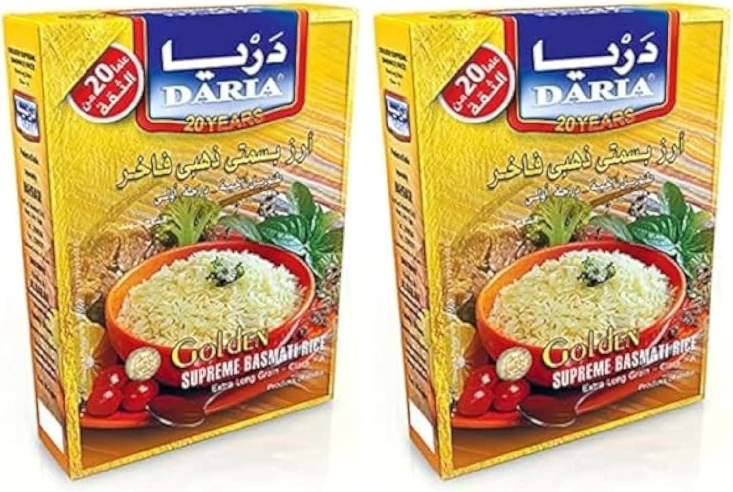 سعر ومواصفات Daria Basmati Rice - 1 KGrams (Pack of 2) (B0HLDW2FQ8) على Amazon EG
