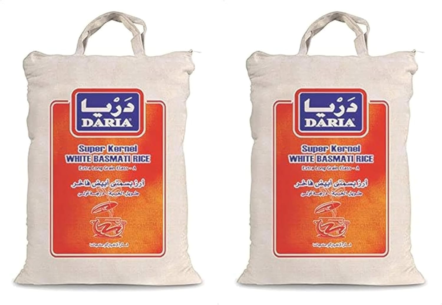 سعر ومواصفات Daria Super Kernel White Basmati Rice - 5 KGrams (Pack of 2) (B0HLDZRQWZ) على Amazon EG
