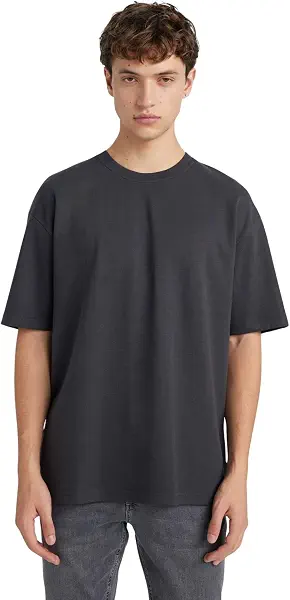 سعر ومواصفات DeFacto Mens Oversize Fit Crew Neck Short Sleeve Young Knitted T-Shirt X3926AZ T-Shirt (B07X3TWFJ4) على Amazon EG