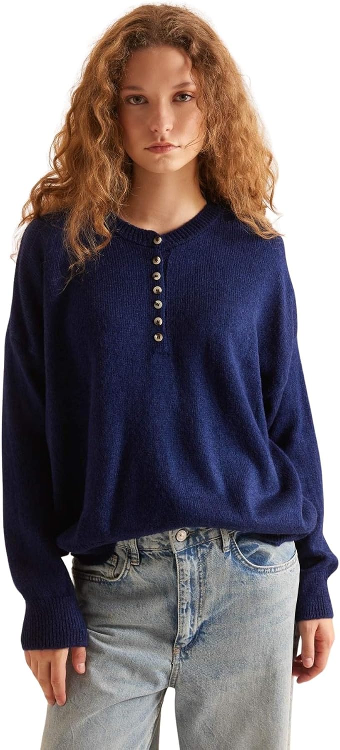 سعر ومواصفات DeFacto womens D4913AX Sweater (pack of 1) (B0DN94VSF6) على Amazon EG