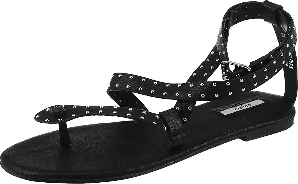 سعر ومواصفات dejAVU womens FAN-DJTF-023 Flat Sandal (B0D5HYFYQF) على Amazon EG
