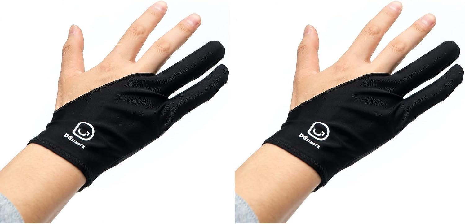 سعر ومواصفات DGtizers Artist Glove for Graphic drawing tablets (Not preventing touch) (Pack of 2) (B0HLDXDCJK) على Amazon EG