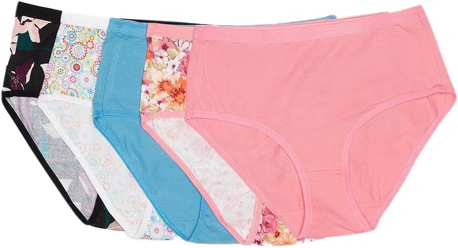 سعر ومواصفات دايس Dice Women Pack of 5 Midi Underwear set (B0C696KN4B) على Amazon EG