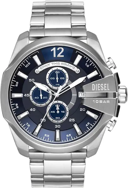 سعر ومواصفات Diesel Mega Chief Watch for Men, Chronograph Men's Watch (B01LXIZECQ) على Amazon EG