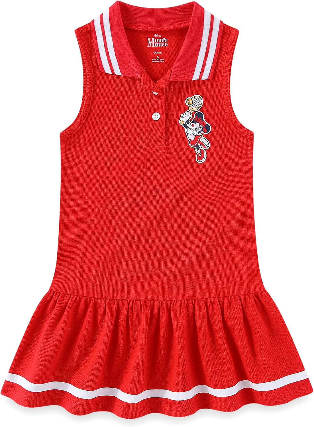 سعر ومواصفات Disney Minnie Mouse Girls Sleeveless Tennis Dress for Toddler and Big Kids (B0DZ3P4VYH) على Amazon EG