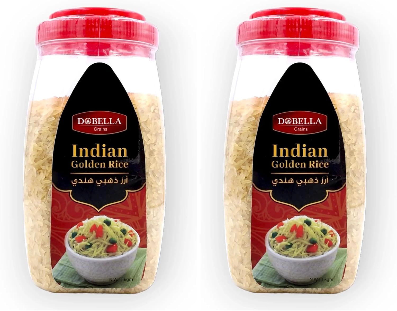 سعر ومواصفات Dobella golden indian rice, 1 kg (Pack of 2) (B0HLDYBP4K) على Amazon EG