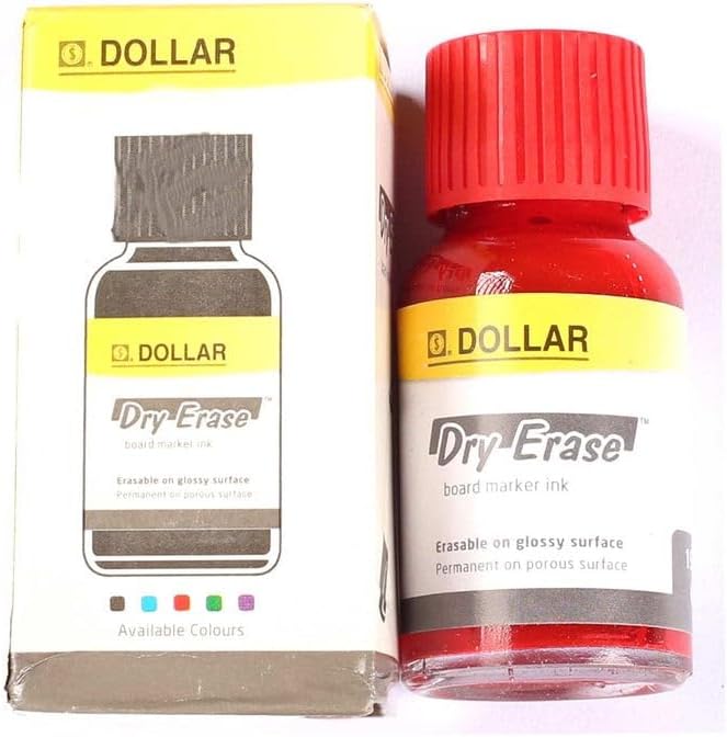 سعر ومواصفات Dollar IWPB 15 Dry Erase Marker Refill Ink 15 ml, Red (B0H75Q32TJ) على Amazon EG
