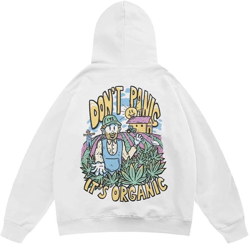 سعر ومواصفات Don't Panic Oversized Hoodie (B0HKJMC9PJ) على Amazon EG