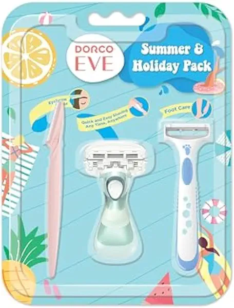 سعر ومواصفات DORCO EVE BEAUTY KIT (TRAVEL & SUMMER PACK) (B0CQJ3GWGX) على Amazon EG