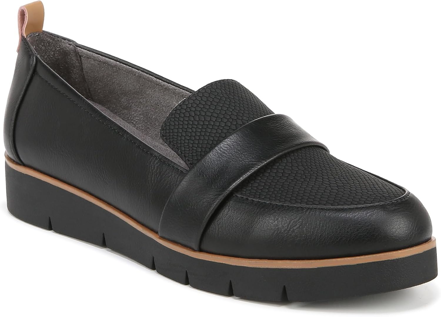 سعر ومواصفات Dr. Scholl's Shoes Webster Women's Loafer, Black, 42 EU (B07YVSY69S) على Amazon EG