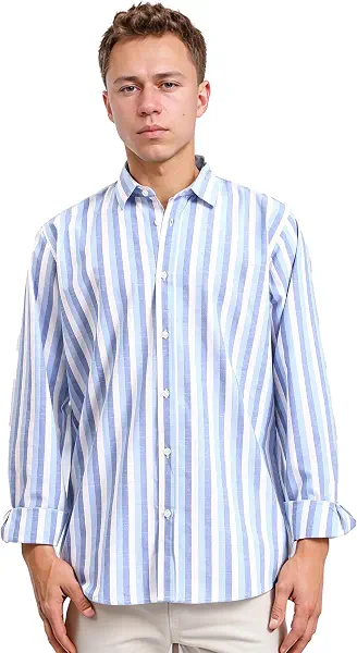 سعر ومواصفات Dsisskai Mens Men Long Sleeve Shirt Modern (B0CJNDWLKN) على Amazon EG