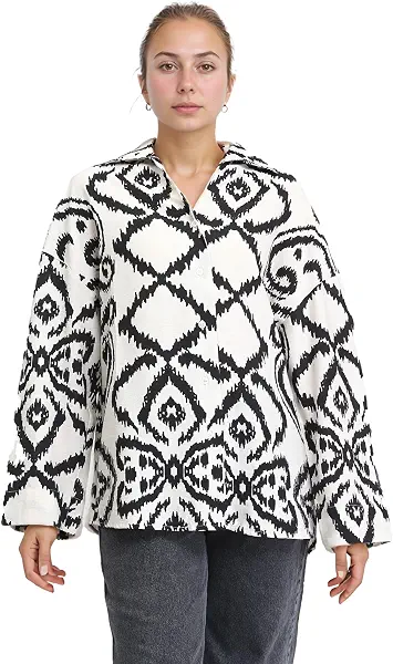 سعر ومواصفات Dsisskai Womens Women Long Sleeve Shirt Modern (B0CJY7DP56) على Amazon EG