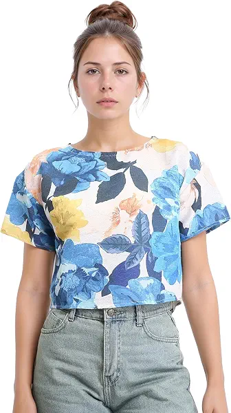 سعر ومواصفات Dsisskai Womens Women Short Sleeve Shirt Modern (B0CJY7WVXF) على Amazon EG