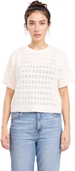 سعر ومواصفات Dsisskai Womens Women Short Sleeve T-Shirt Modern (B0CJNGDCH6) على Amazon EG