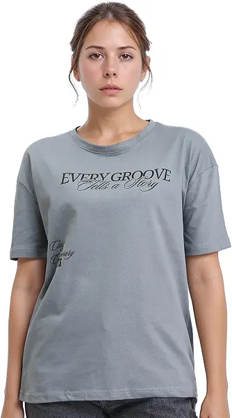 سعر ومواصفات Dsisskai Womens Women Short Sleeve T-Shirt Modern (B0CJY41PC4) على Amazon EG