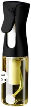 سعر ومواصفات Edible Oil Sprayer Glass bottle for Home, Kitchen, Outdoor Picnics, Clear High Quality Glass Oil Dispenser Bottle 220 ml for Salad, BBQ and Air Fryer, Healthy BPA Free Material. (Black) (B0GRJMLCC3) على Amazon EG