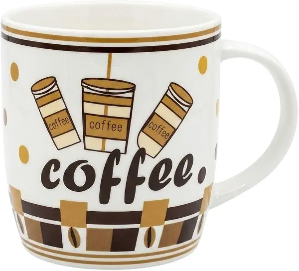 سعر ومواصفات Elegant Ceramic Coffee Mug with Modern Design - A1-764 (B0GZ4YCD52) على Amazon EG