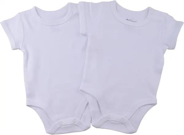 سعر ومواصفات Elsayaad Kids Short Sleeve bodysuit (Pack of2) Baby and Toddler Underwear Set (pack of 2) (B0C7RD3TD2) على Amazon EG