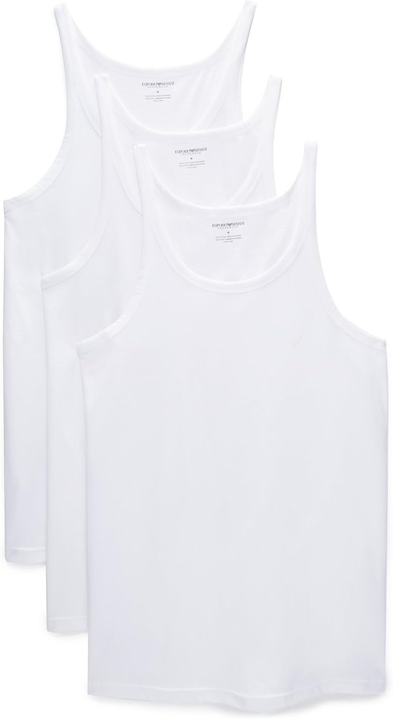 سعر ومواصفات امبيريو ارماني Emporio Armani mens 3-pack Tank Top Regular Fit Undershirt (pack of 3) (B01FW5HR4Y) على Amazon EG