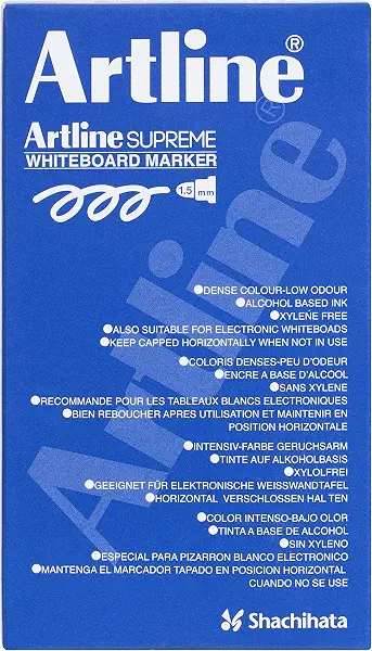 سعر ومواصفات EPF507 قلم سبورة من ارت لاين سوبريم سن مدور 1 مم احمر (B076152YN1) على Amazon EG