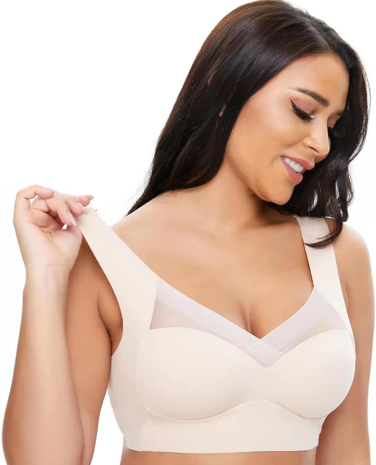 سعر ومواصفات Eve Chantelle Women Plus Size Seamless Bra Bra Strap (pack of 1) (B0D9Z9HYMW) على Amazon EG
